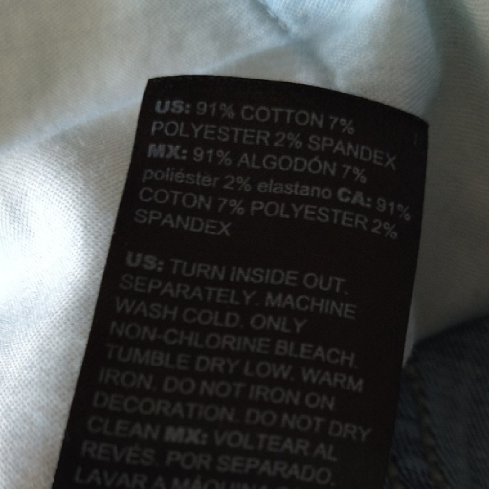 White House Black Market Blue Distressed Ankle Jeans - Picture 9 of 9